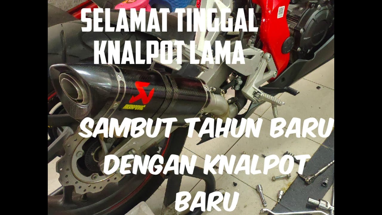 BUKAN AKRAKOPID real AKRAPOVIC CBR250RR Slip On Original