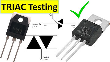 How to Test a TRIAC with a Multimeter in 2 Minutes