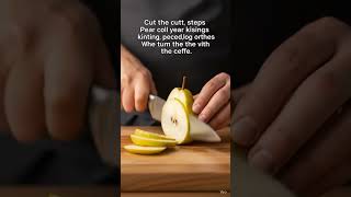 cutting the cuts steps pear#viral #cuttingfruit #fruit
