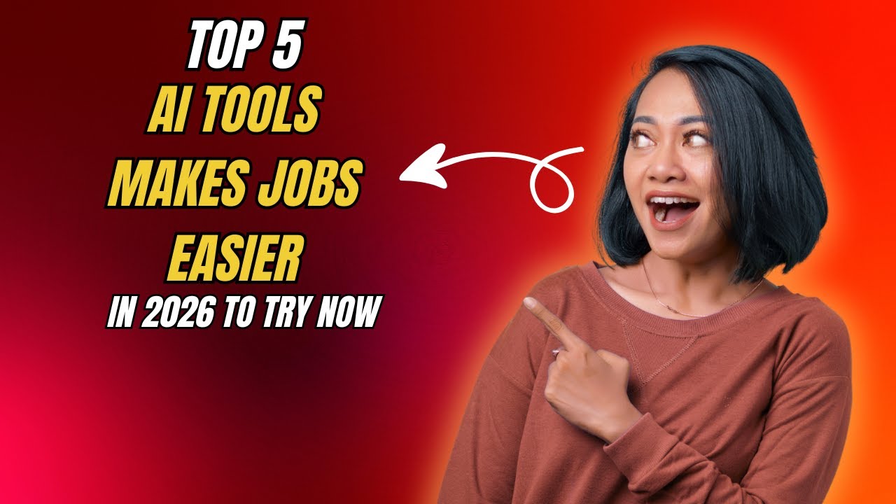5 AI Tools That Will Change Your Job in 2026 (Start Using Now) - YouTube