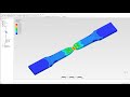 Structural Simulation | Tensile testing | PrePoMax