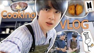 Sub Indo-Eng Sub [BTS VLOG] Jin | COOKING VLOG
