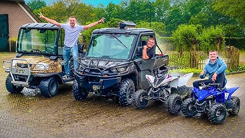 CROSSEN OP EEN GROOT LANDGOED!