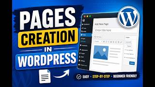 How to Create Pages in WordPress | Complete Beginner Tutorial (2026)