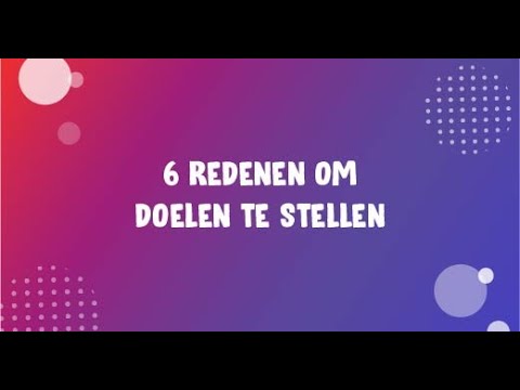 Video: Hoe Om Vinnig U Doel Te Bereik