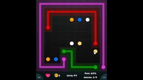 flow game facebook - 9 x 9 mania level 99 Connect the dots