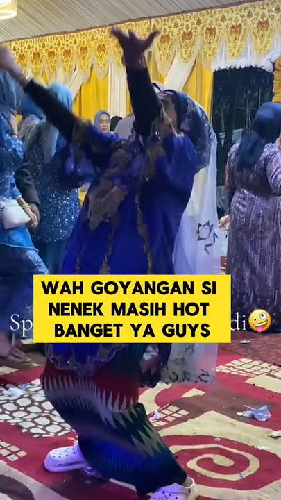 momen lucu ketika emak-emak joget di pesta pernikahan ‼️‼️ #ngakak #lucu #joget #goyang #kocak