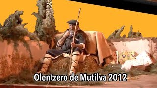 Olentzero en Mutilva 2012