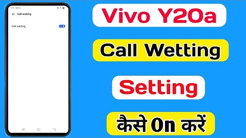 How To Call Wetting Setting On Vivo Y20a || Vivo Y20a Call Wetting में कैसे रखे ||Technical Akhilesh