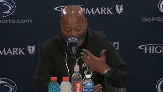 'It's Humbling to Sit in This Seat.' Emotional Terry Smith on Role as Penn State Interim HC