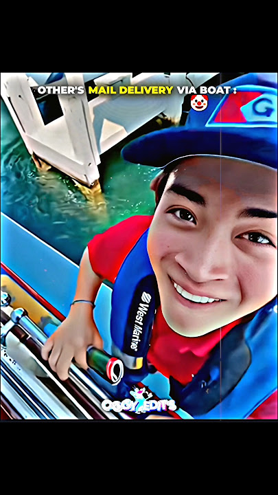 others mail delivery vai boat vs this one 🤫 #trollface