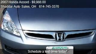 2007 Honda Accord Special Edition for sale in Whitehall, OH