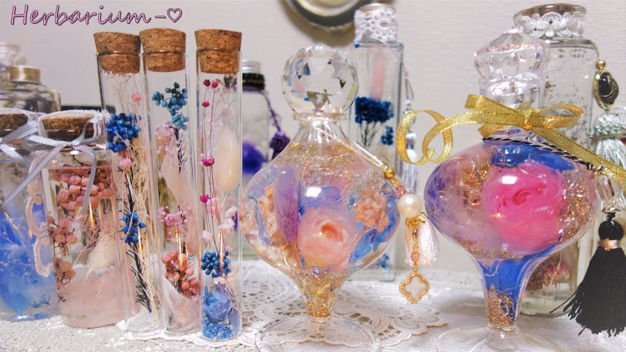 ハーバリウム 100均 Diy 作り方 父の日のプレゼントにも 簡単 手作り セリアの購入品で作ったよ How To Make Herbarium Youtube