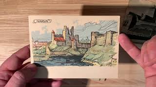 Моя маленькая коллекция открыток Нарвы и Эстонии