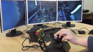 Saitek ProFlight X-65F Combat Control System Demonstration Video 2 
