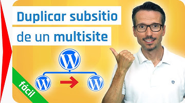 CLONAR SITIO dentro de Multisite