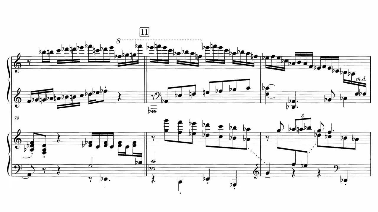Nikolai Kapustin: Piano Concerto No. 2, Op. 14 (Frank Dupree) (with score)