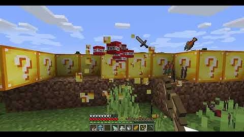 Minecraft 1.14.4 Its time for some more lucky blocks but in 1.14.4