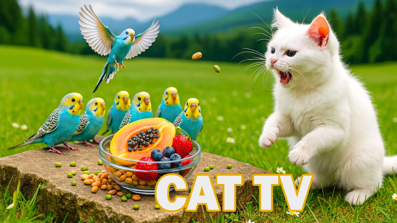 Pets Go CRAZY for This! 🐦🐿 Ultimate Cat & Dog TV 4K 60FPS