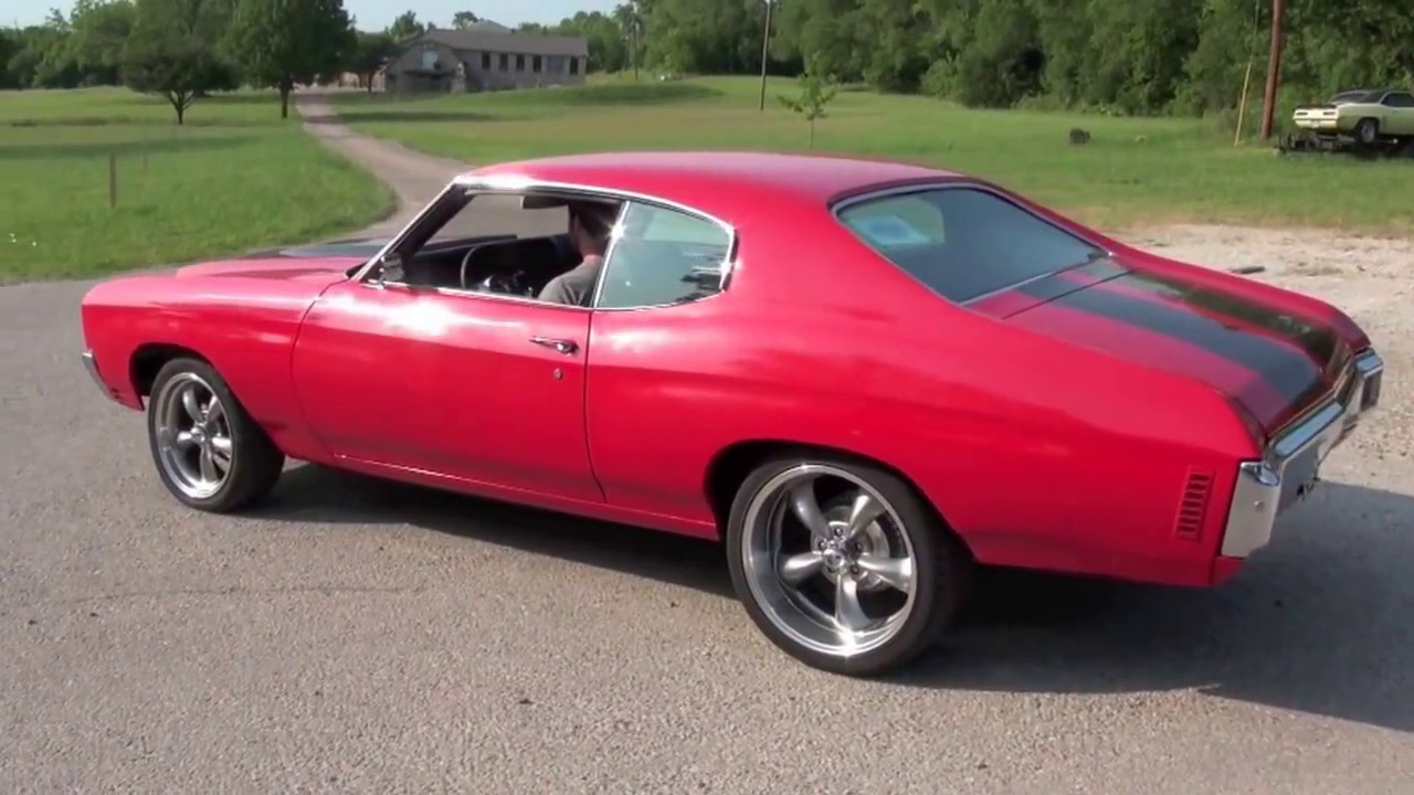 1970 Chevelle new crate 350 auto PS disc brakes 8610 muscle cars