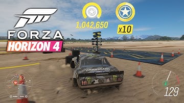 Easy way to earn SKILL POINTS in Forza Horizon 4 Gameplay Walkthrough