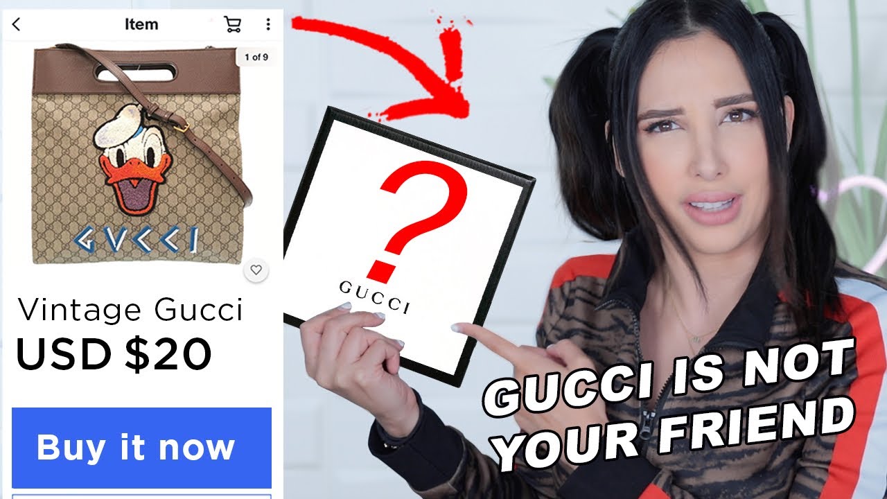 Buying $20 Gucci on ebay...it worked!