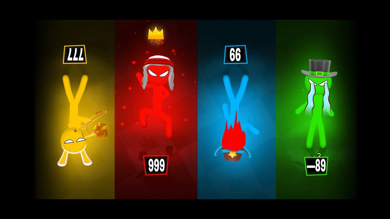 Stickman Party – FUNNIEST FAILS (Ultimate Chaos!)😭