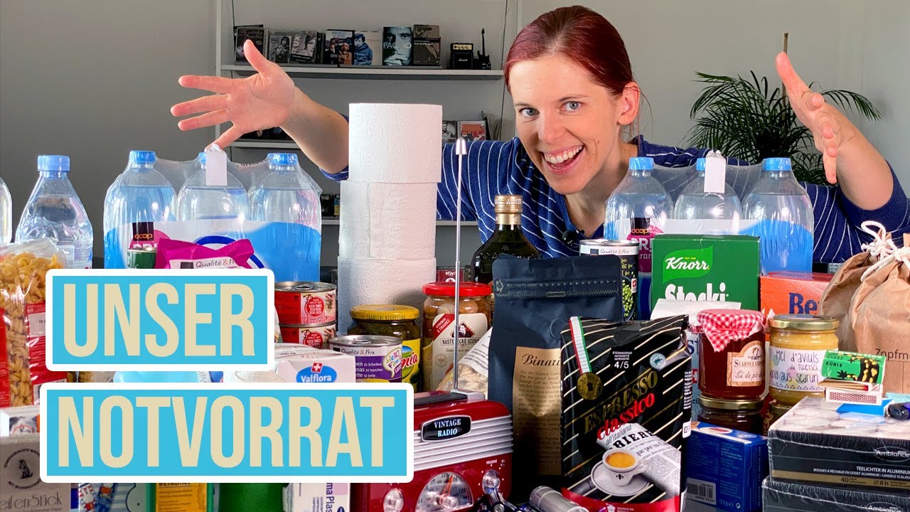 Was gehört in den Notvorrat und wieviel?