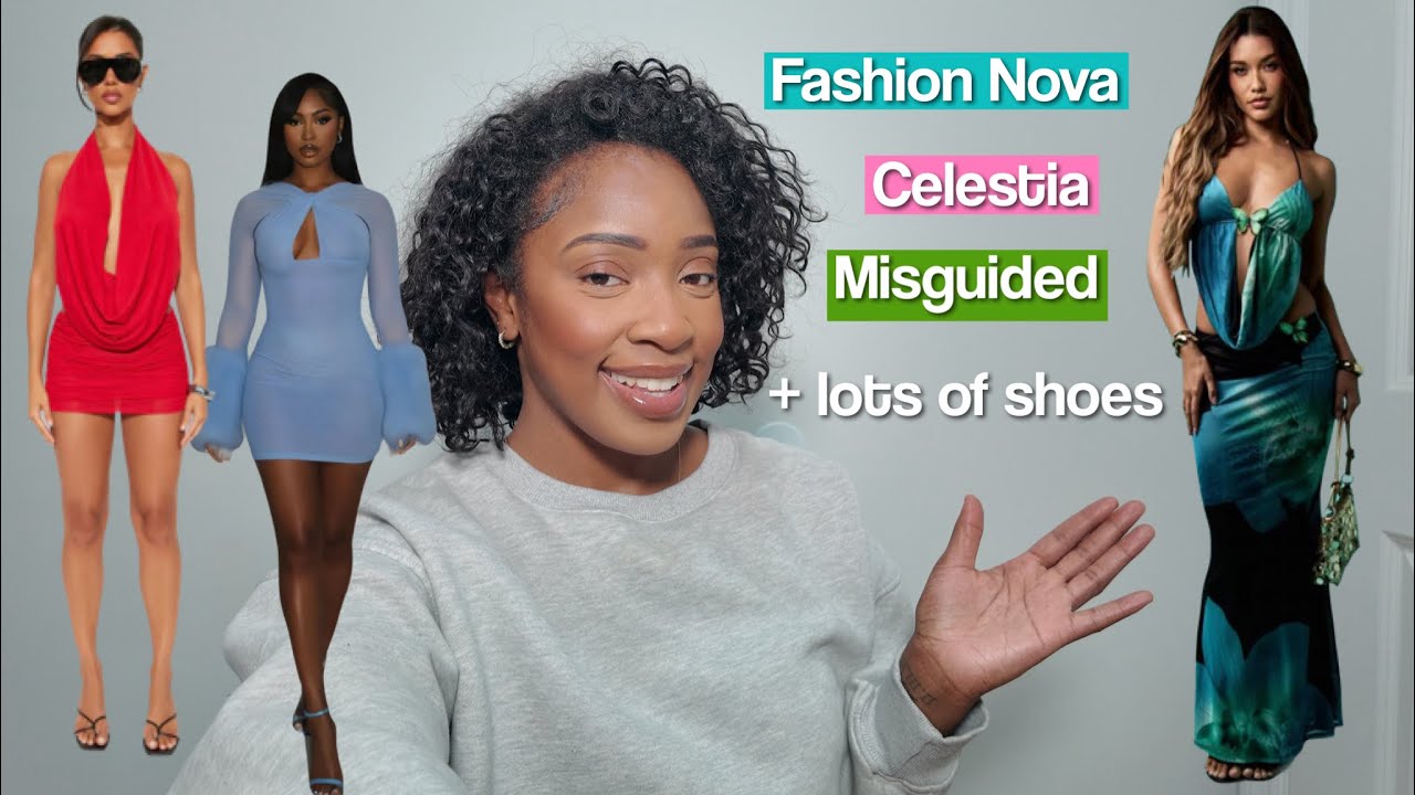 Fashion Nova, Missguided & Celestia Haul + Try on 😍 Size M | Stephanie Shaneva