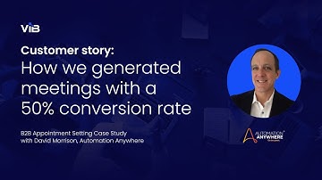 B2B Appointment Setting Case Study - Automation Anywhere