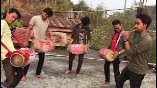 #bihu #assam Dhul badon | Digholiya sapor | Assam Bihu Dhol and Flute