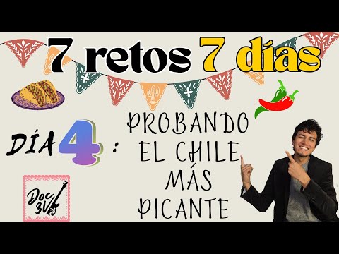 Comiendo el CHILE más picante: 7 RETOS en 7 DÍAS antes de mi CONCIERTO en CDMX DÍA 4