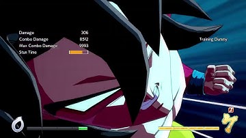 GT goku solo touch of death combo