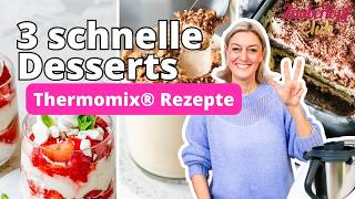 🍧 NIE WIEDER langweiliges Dessert! 3 Traum-Desserts im Glas | Thermomix® Rezept