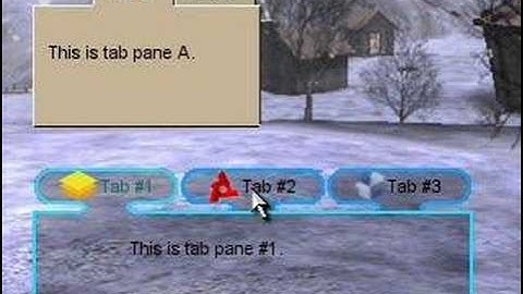 Torque Game Engine tab control