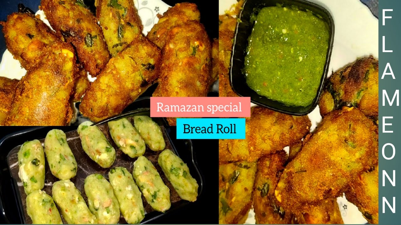 Unique style Easy Bread roll recipe recipe | Ramazan special recipes | Veg starter recipe