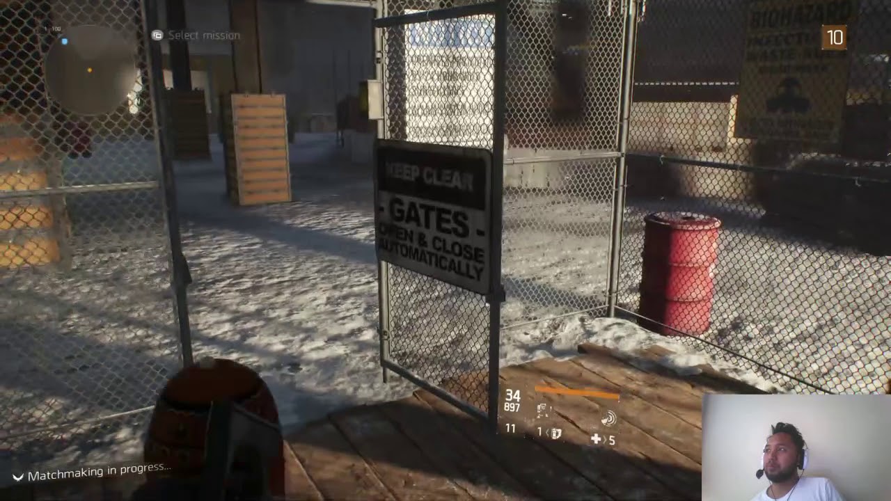 Opening Locked Door Garment District | The Division