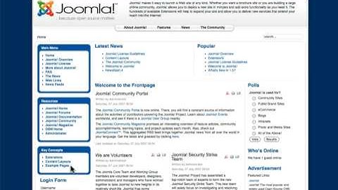 Joomla Menu Manager