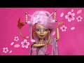 Spring REPAINT!🌸 Cherry Blossom Dragon 🌸 Custom Monster High Doll