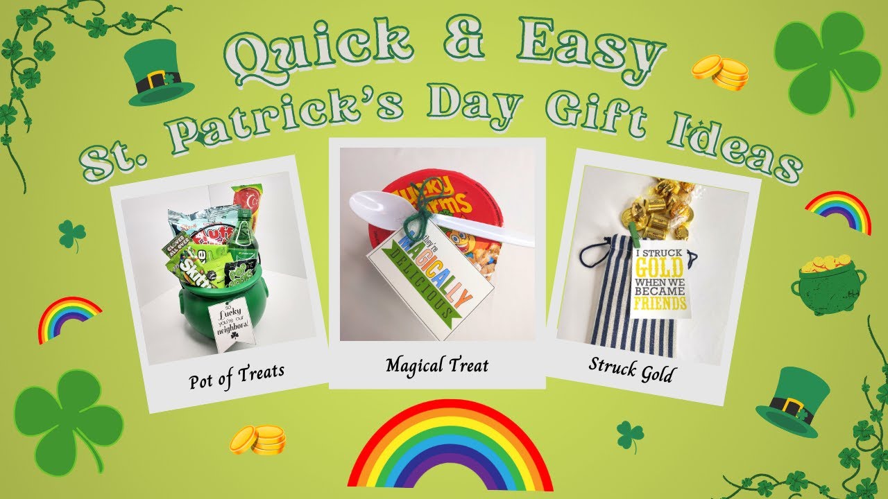 Quick & Easy St. Patrick's Day Gift Ideas