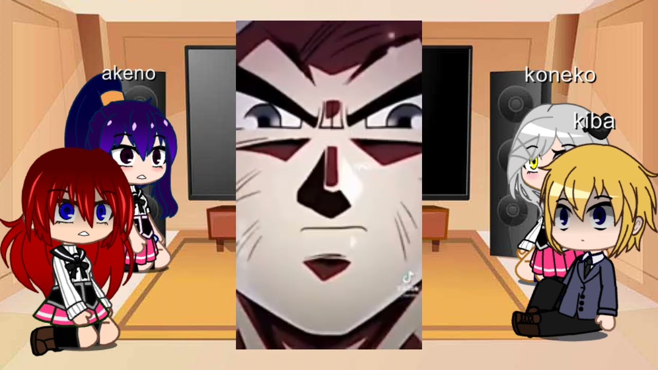 el clan gremory REACCIONA A GOKU