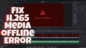 How to fix Media Offline H265 files in Davinci Resolve with AMD GPU