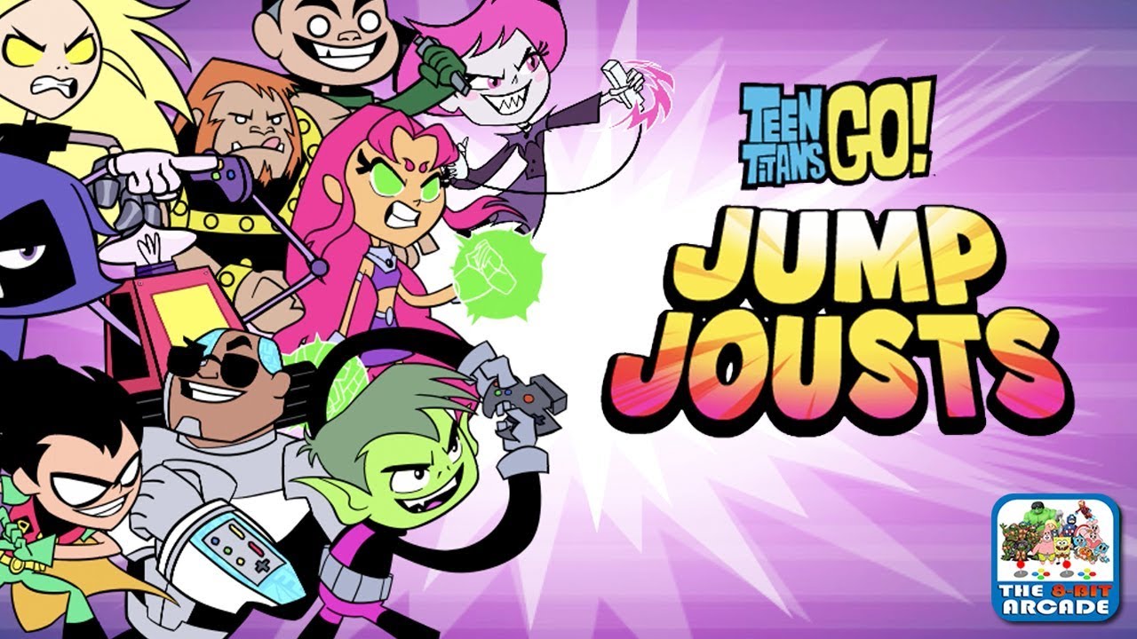 No jogo Teen Titans Go! Jump Jousts seu desafio é ajudar os Jovens