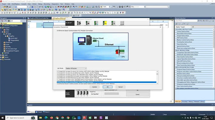 HOW TO CONFIGURE R04EN CPU OR ADVANCE PLC MITSUBISHI