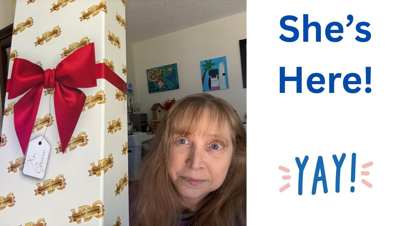 My 1st Grace Doll from Robert Tonner and Virtual Doll Convention Unboxing