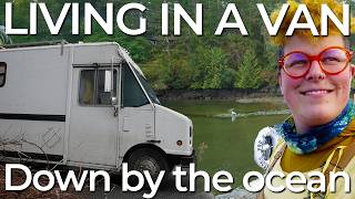living in a van down by the ocean