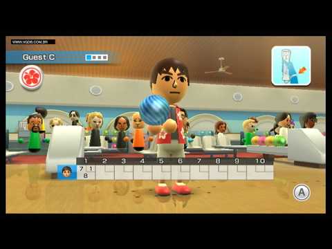 Wii Sports Resort - Bowling (Boliche) - Nintendo Wii - VGDB