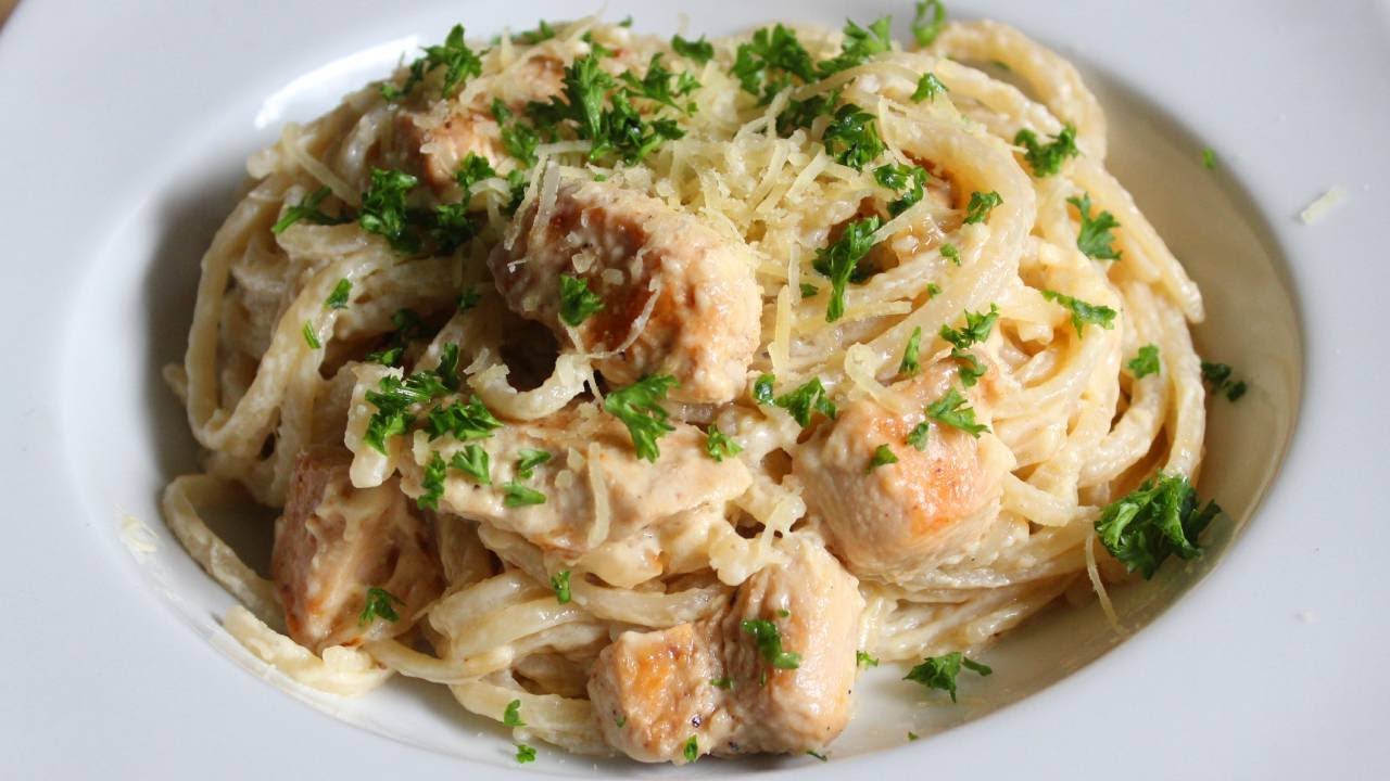 Pasta Alfredo con Pollo en 15 Minutos | El de las trufas - YouTube