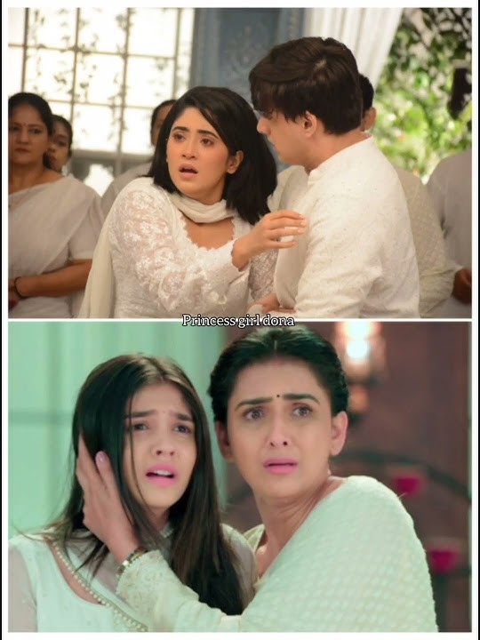 Sirat😞~Akshu😣 In Same situation 😫#yrkkh #shorts