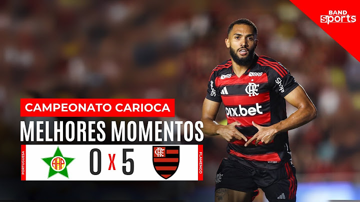 FLAMENGO GOLEIA A PORTUGUESA NO CARIOCÃO | PORTUGUESA-RJ 0X5 FLAMENGO - MELHORES MOMENTOS